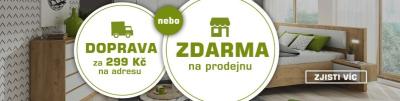 Výhodná doprava domů nebo zdarma na prodejnu