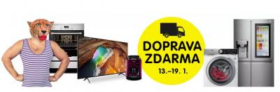 Doprava zdarma na Okay.cz v lednu