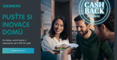 Za nákup varné desky s odsáváním až 9 000 Kč zpět