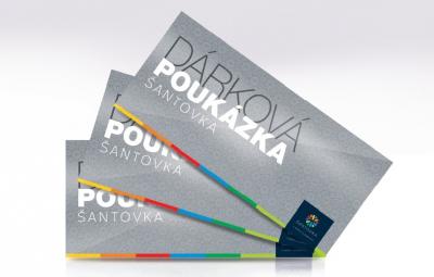 Dárkové poukazy Šantovka