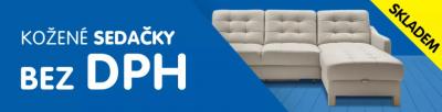 Kožené sedačky od Okay bez DPH