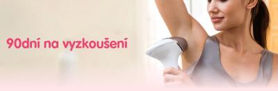 90dní na vyzkoušení epilátorů Philips