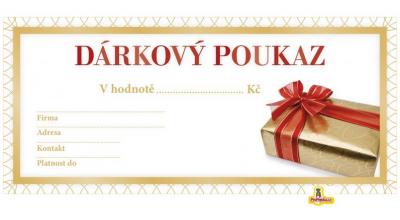 Dárkový poukaz šablona ke stažení Word
