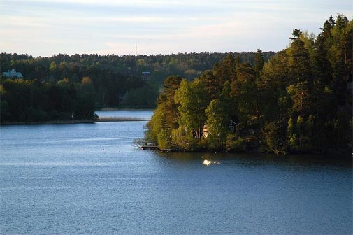 Ostrovy na jezeře Mälaren