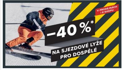 Sjezdové lyže od Hervis.cz se slevou 40 %