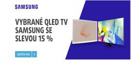 QLED televize SAMSUNG s 15 % slevou od Datart.cz