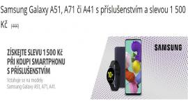 Samsung Galaxy A51, A71, A41 s příslušenstvím = sleva 1500Kč