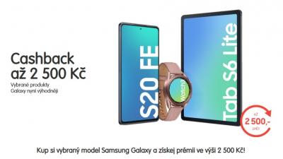 Samsung Galaxy s prémií 2500 Kč