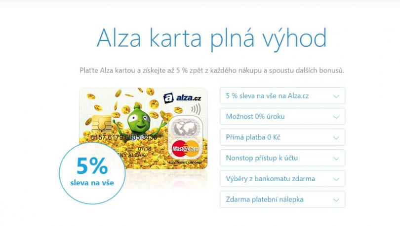 Alza.cz slevový kupón