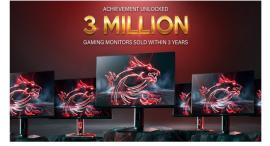 MSI slevy k příležitosti 3 milionů prodaných monitorů 