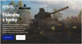 Tiskněte s tanky - Epson + World of tanks