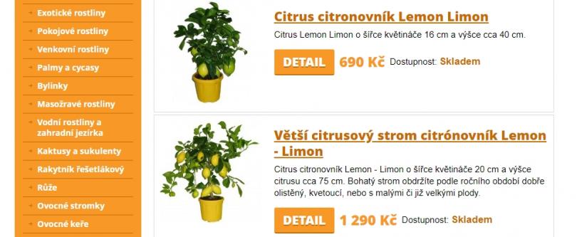 Citrus-Shop.cz slevový kupón