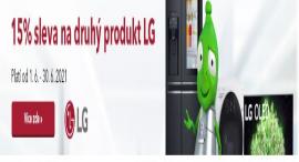 15 % sleva na druhý produkt značky LG