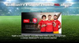 SledovaniTV k televizi a mobilu TCL zdarma na půl roku
