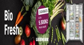 Bio Fresh chladničky od Liebherr s cashbackem