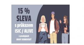 Knihydobrovsky.cz - Sleva 15 % s průkazy ISIC / ALIVE 