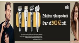 Získejte peníze zpět za nákup produktů značky Braun. 