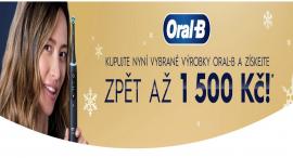 Kupte vybrané výrobky Oral-B a získejte zpět až 1 500 Kč!
