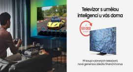 Bonus při nákupu televize Samsung s umělou inteligencí
