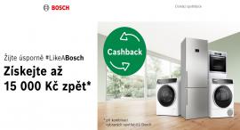 Bosch nyní pořídíte s výhodným cashbackem až 15 000 Kč