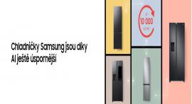 Samsung.com chladničky s cashbackem až 10 000 Kč