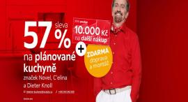 Sleva 57 % na plánované kuchyně a poukázka na 10 000 k tomu