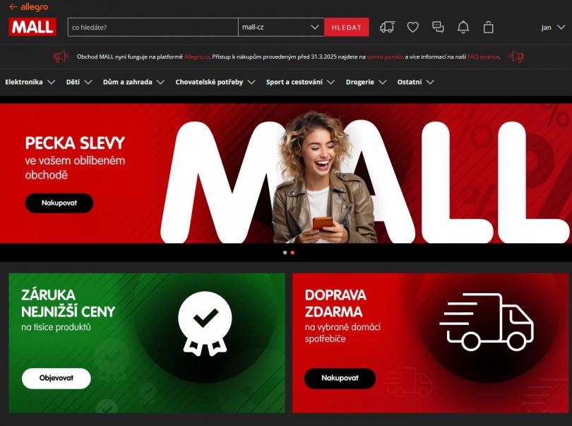 Allegro.cz slevový kupón