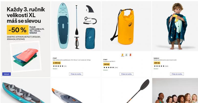 Decathlon.cz slevový kupón