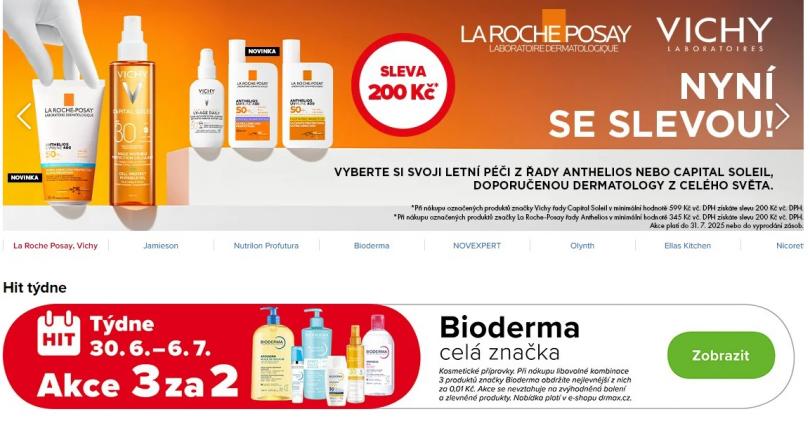 Drmax.cz slevový kupón