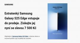 Samsung Galaxy S25 Edge se slevou 7 500 Kč na Alza.cz