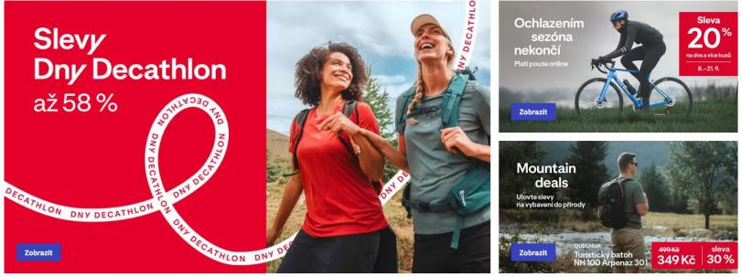 Decathlon.cz slevový kupón