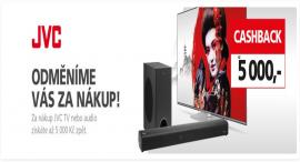 JVC rozdává peníze zpět při nákupu zařízení