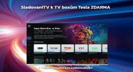 Alza a TESLA MediaBox: 3 měsíce SledovaniTV zdarma