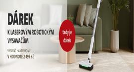 Získejte k robotickému vysavači ETA tyčový i ruční vysavač z