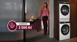 Získejte 2 500 Kč zpět při nákupu pračky nebo sušičky AEG