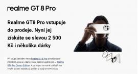 Realme GT8 Pro startuje prodej se slevou a prémiovými dárky