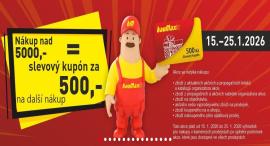 Baumax rozdává kupóny a přidává výrazné lednové ceny