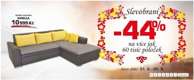 Až 44% sleva na 60 000 položek