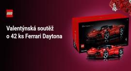 Ferrari z kostek místo růží