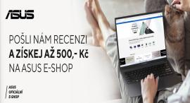 ASUS motivuje uživatele: za recenzi notebooku získáte 500 Kč