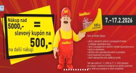 Větší nákup, větší výhoda: jak v bauMaxu získat 500 Kč zpět