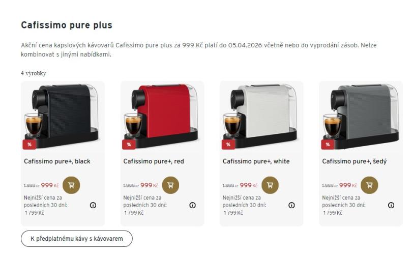 Tchibo.cz slevový kupón