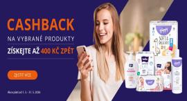 Cashback na Bella: až 400 Kč zpět