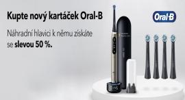 Oral-B iO na Alza.cz: 50% sleva na náhradní hlavice k novému