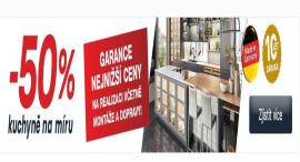 Kuchyně na míru se slevou až 50 % - Sconto.cz