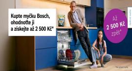 Cashback až 2 500 Kč na myčky Bosch: ideální čas na upgrade 