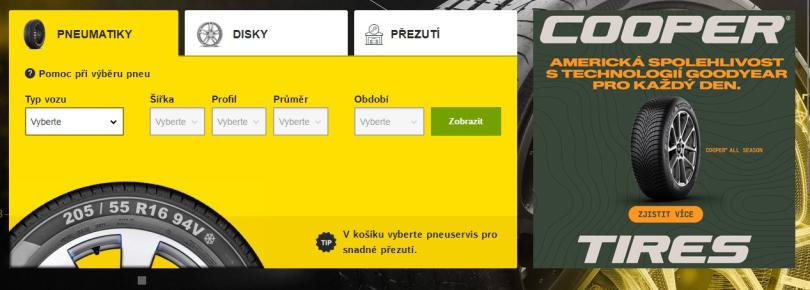 Pneumatiky.cz slevový kupón