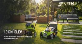 Jarní restart zahrady: 10 dní slev na techniku Fieldmann