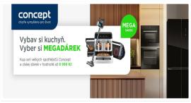 Megadárek zdarma k velkým spotřebičům Concept