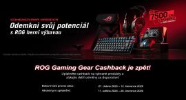 Cashback pro hráče od ASUS ROG - jaro 2026